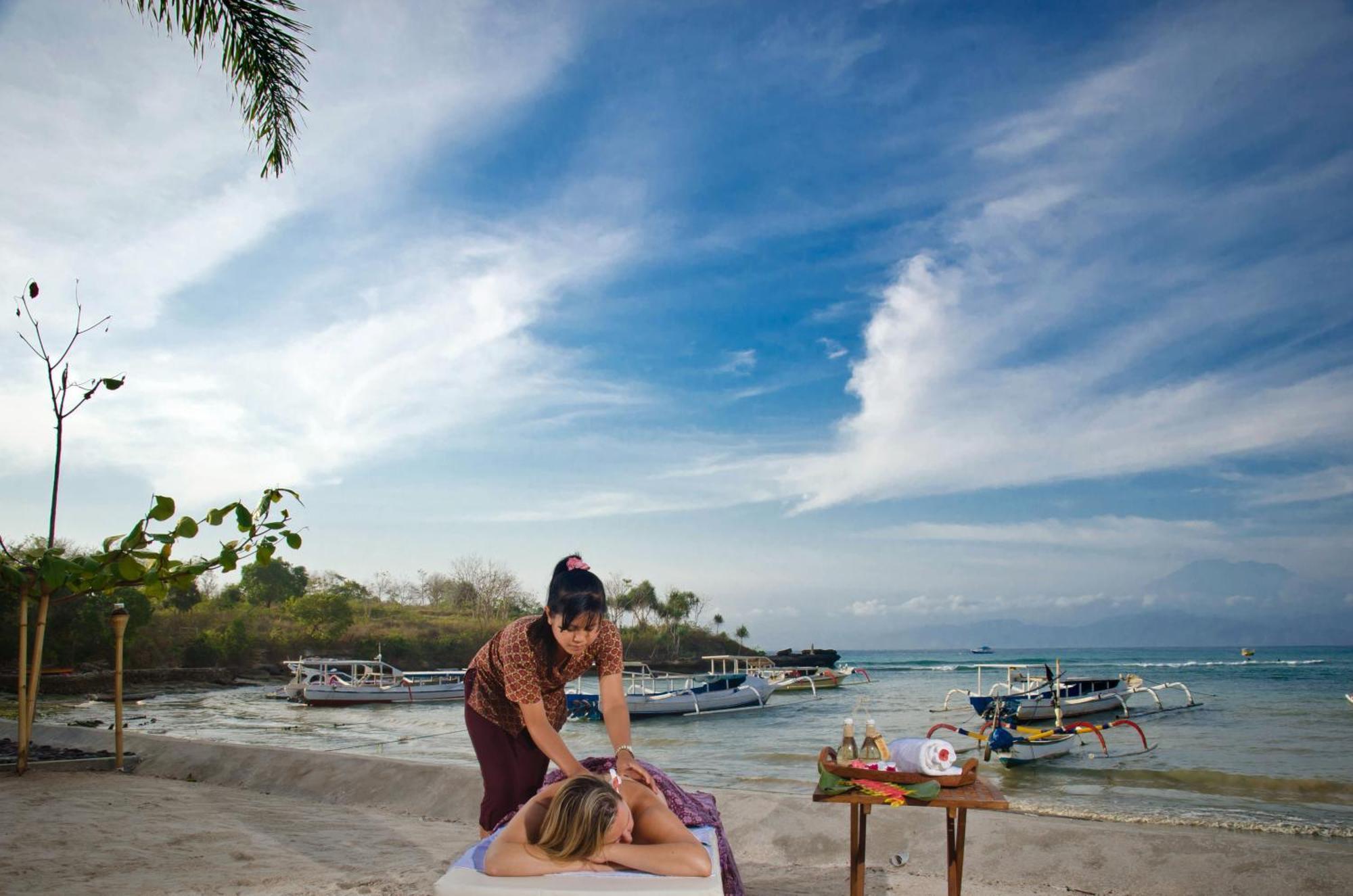 Bay Shore Huts Lembongan Exteriér fotografie